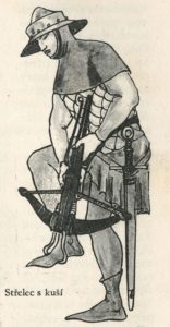 Ilustrace z knihy Husitské vojenství (Durdík, 1954).