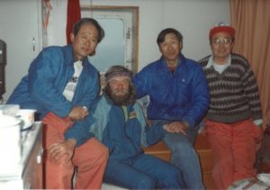 Miroslav Stuchlík na korejské stanici