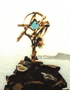 Kříž Otmara Olivy, původně byl pozlacen